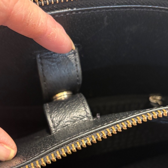 kate spade Black Leather Shoulder Satchel - Picture 9 of 14